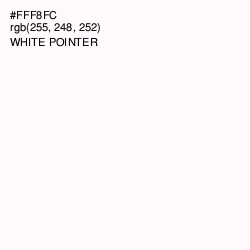 #FFF8FC - White Pointer Color Image